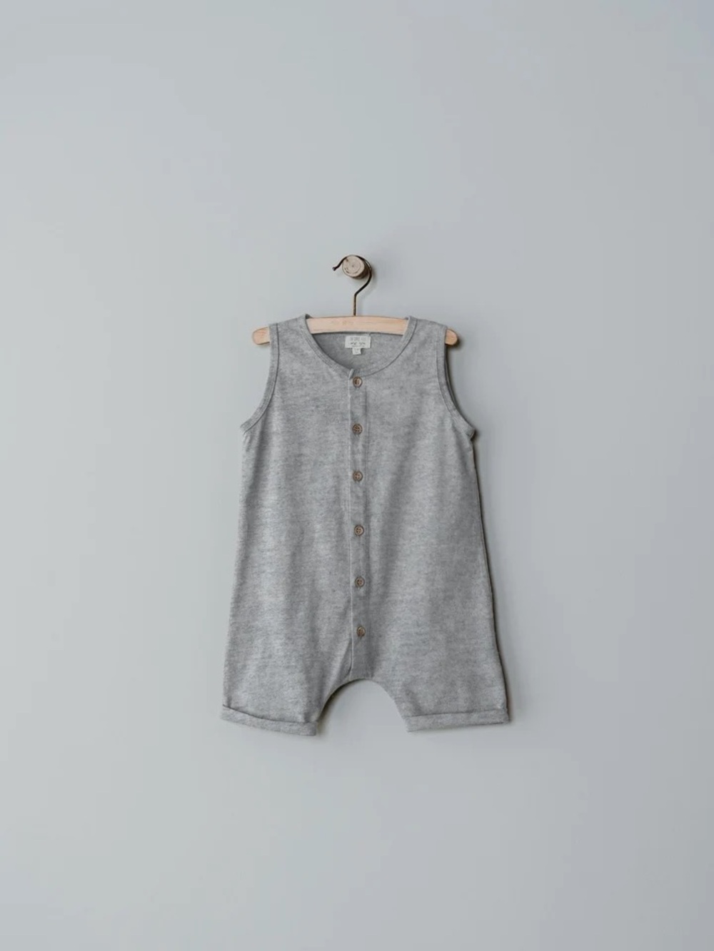 🌿The Simple Folk Beach Bum Playsuit – Grey Melange | Size 12/18 Months | EUC🌿
